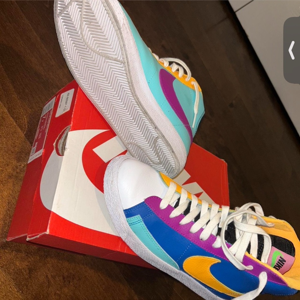 Nike Colorful Air Force 1 Sneakers